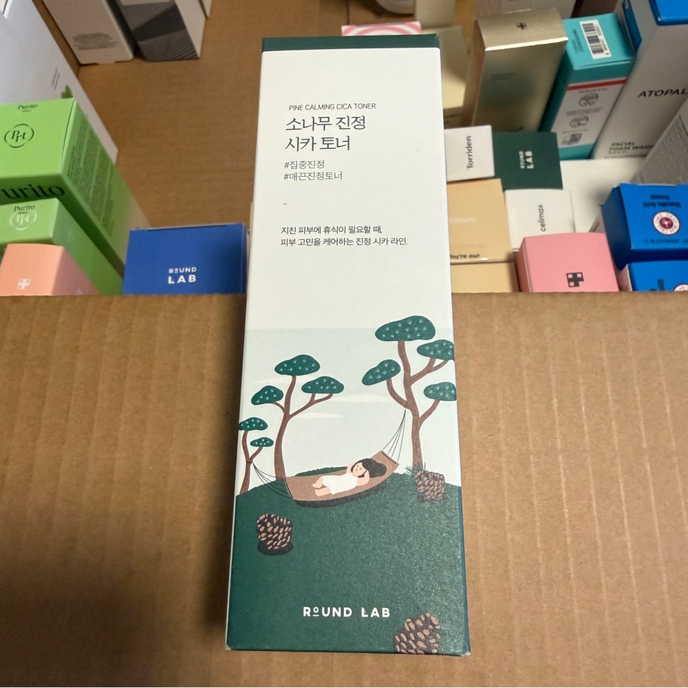 Round Lab Pine Calming Cica Toner 250ml / 8.45oz K-Beauty